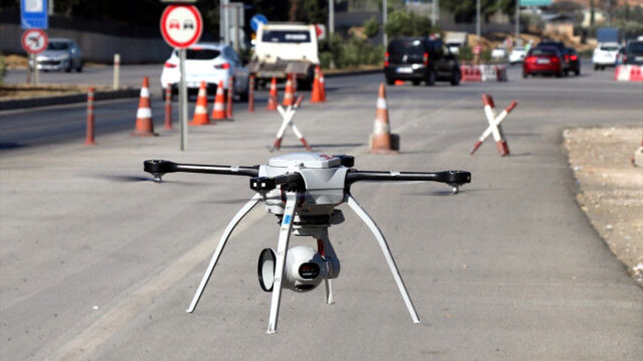 Yozgat’ta drone destekli trafik denetimi: İhlaller tek tek kontrol ediliyor
