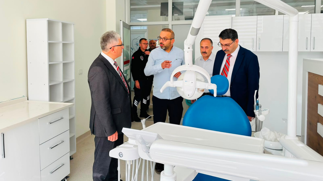 Yozgat İl Sağlık Müdürü Karaarslan’dan Ağız ve Diş Sağlığı Merkezine ziyaret