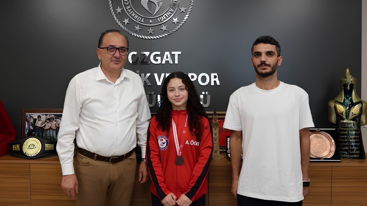 Yozgatlı genç sporcu Türkiye 4’üncüsü oldu
