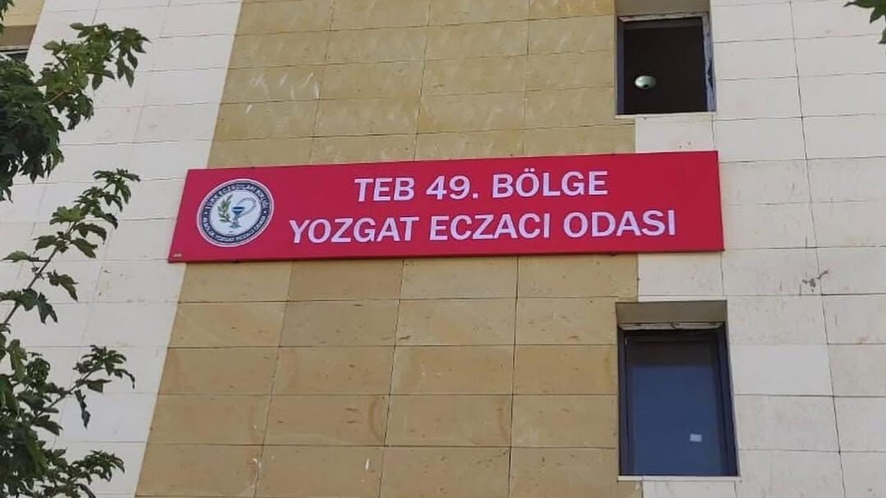 Yozgat Eczacı Odası’nın genel kurul tarihi belli oldu