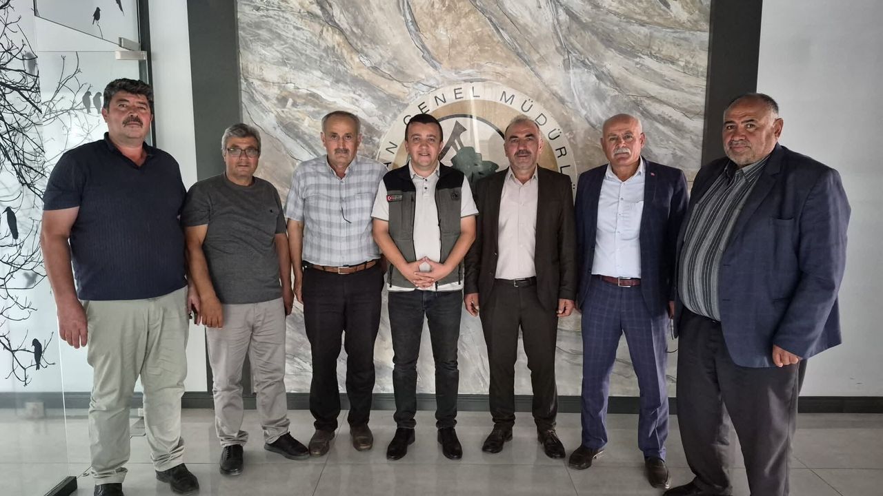 Yozgat'ta muhtarlardan ziyaret