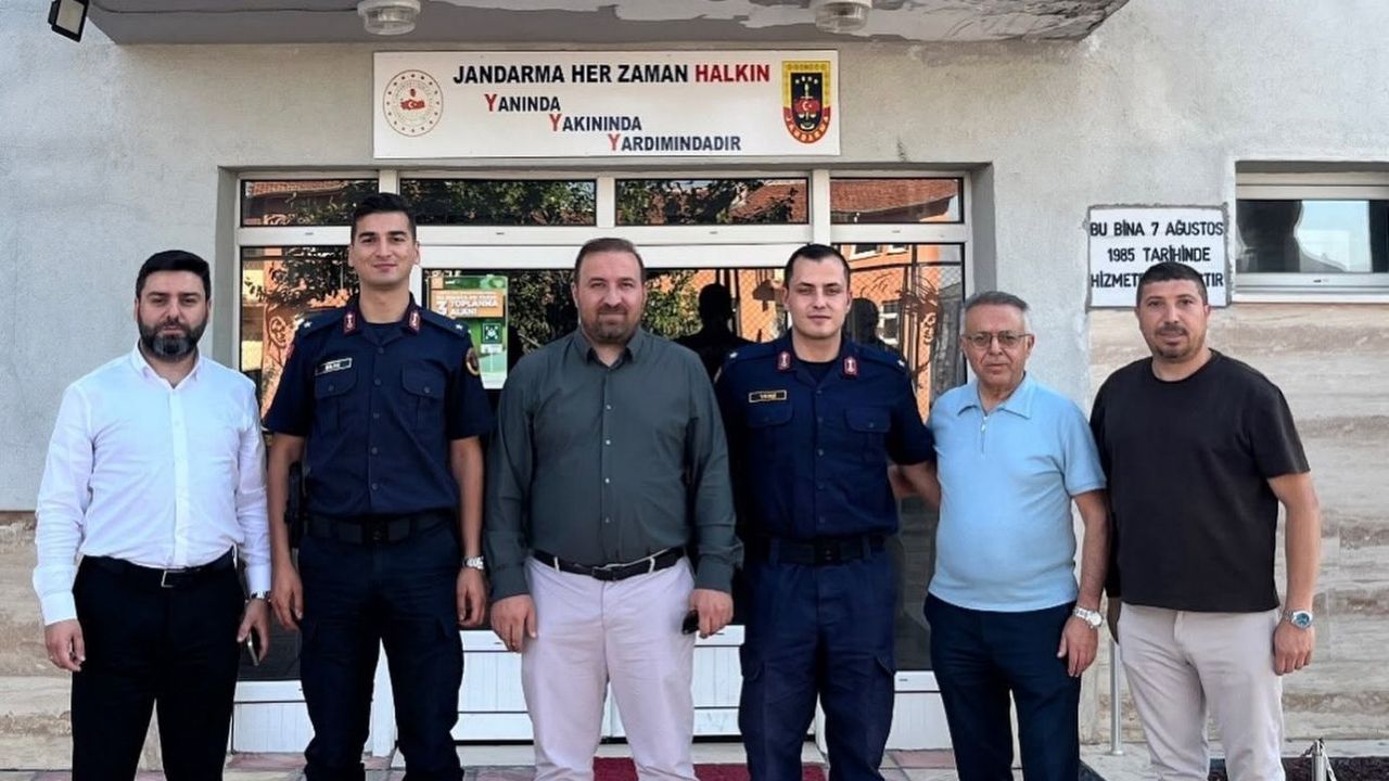 Sarıkaya Devlet Hastanesi yönetiminden emniyet ve jandarmaya ziyaret