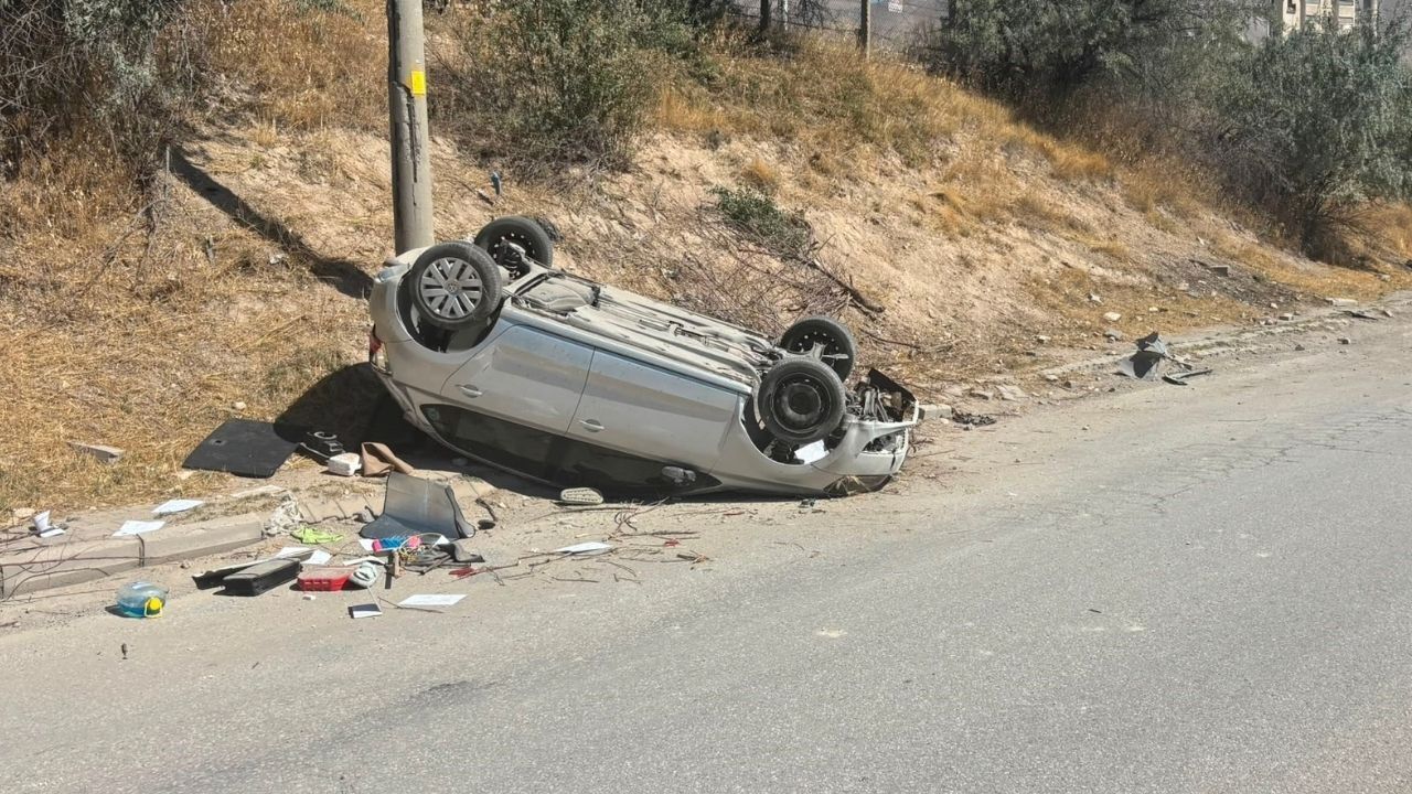Direksiyon hakimiyetini kaybetti: 1 kişi yaralandı