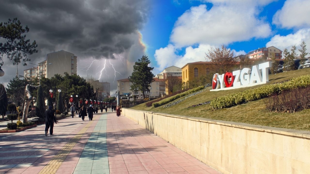 Yozgat’ta önce yağmur sonra güneş! Sıcaklıklar yeniden yükselecek