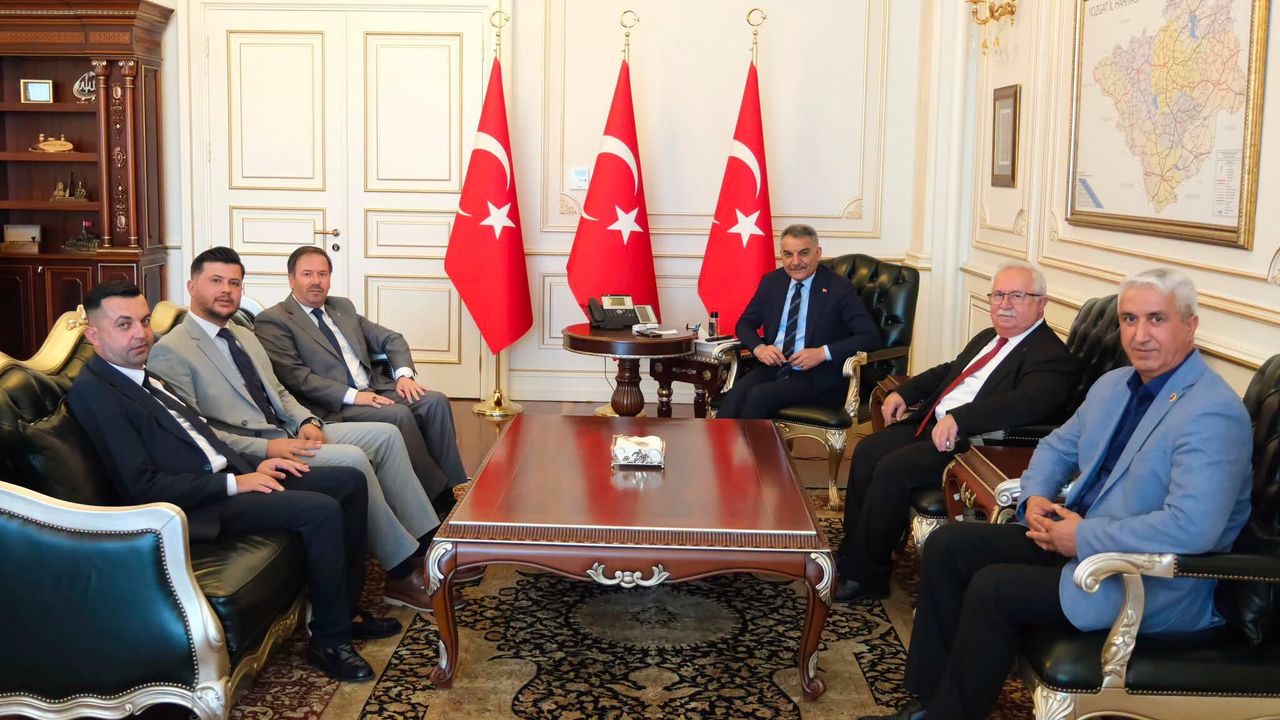 AK Parti heyetinden Vali Özkan’a ziyaret