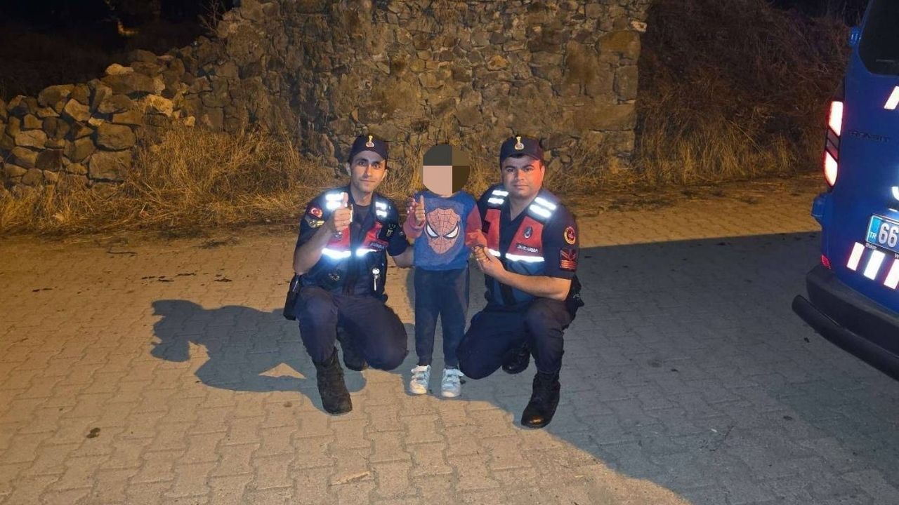 Yozgat’ta kaybolan 6 yaşındaki çocuk sağ salim bulundu