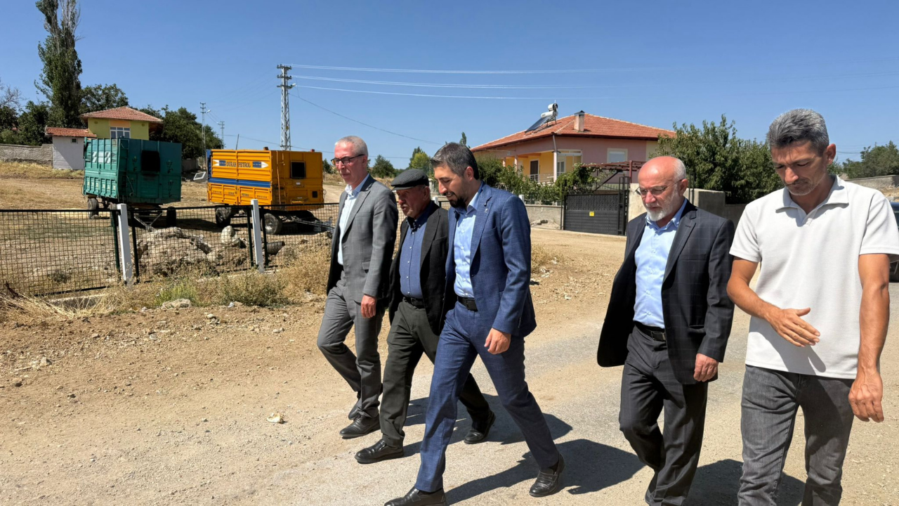 AK Parti Yozgat Merkez İlçe Başkanı Şimşek, Lök köyünü ziyaret etti