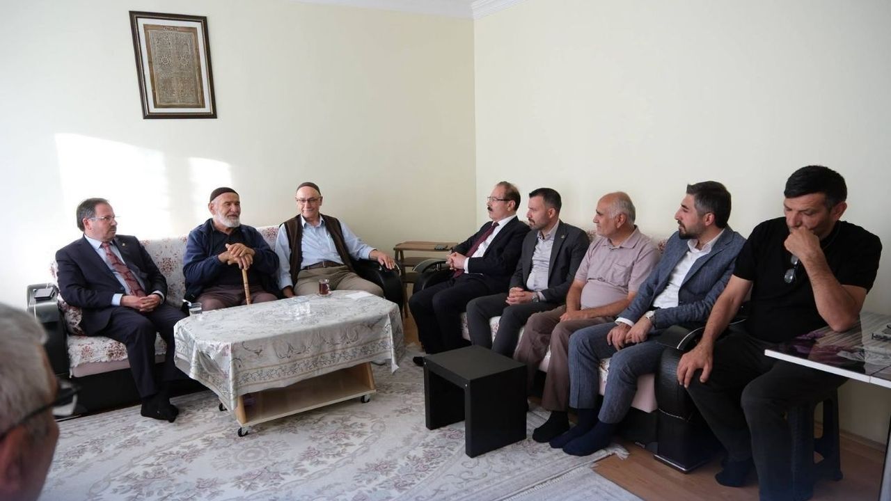 Milletvekili Şahan’dan Özcan ailesine taziye ziyareti