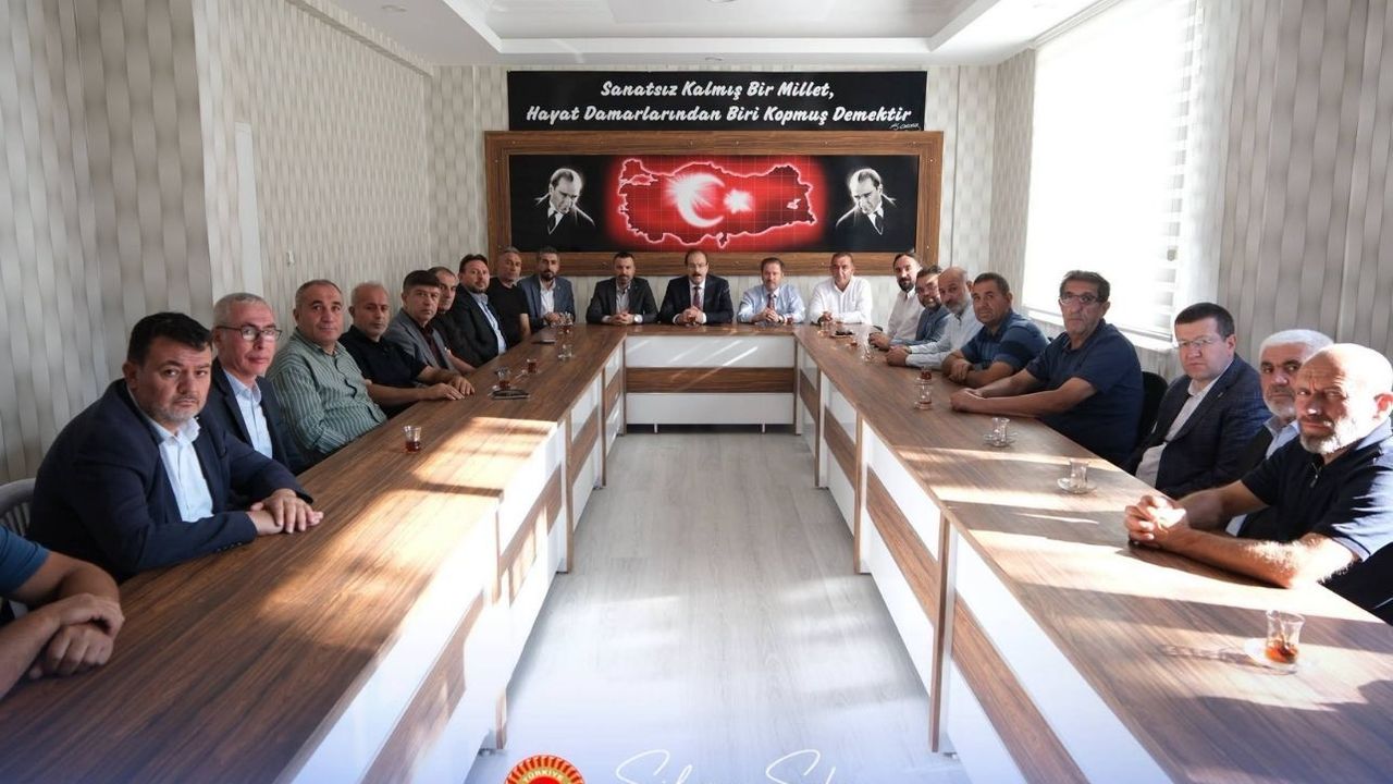Şahan, Yozgat 100. Yıl Sanayi sitesi esnafıyla buluştu