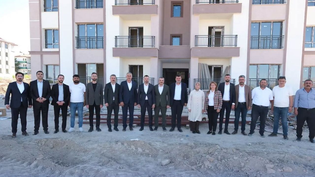 Ovakent'te TOKİ konutlarında sona gelindi