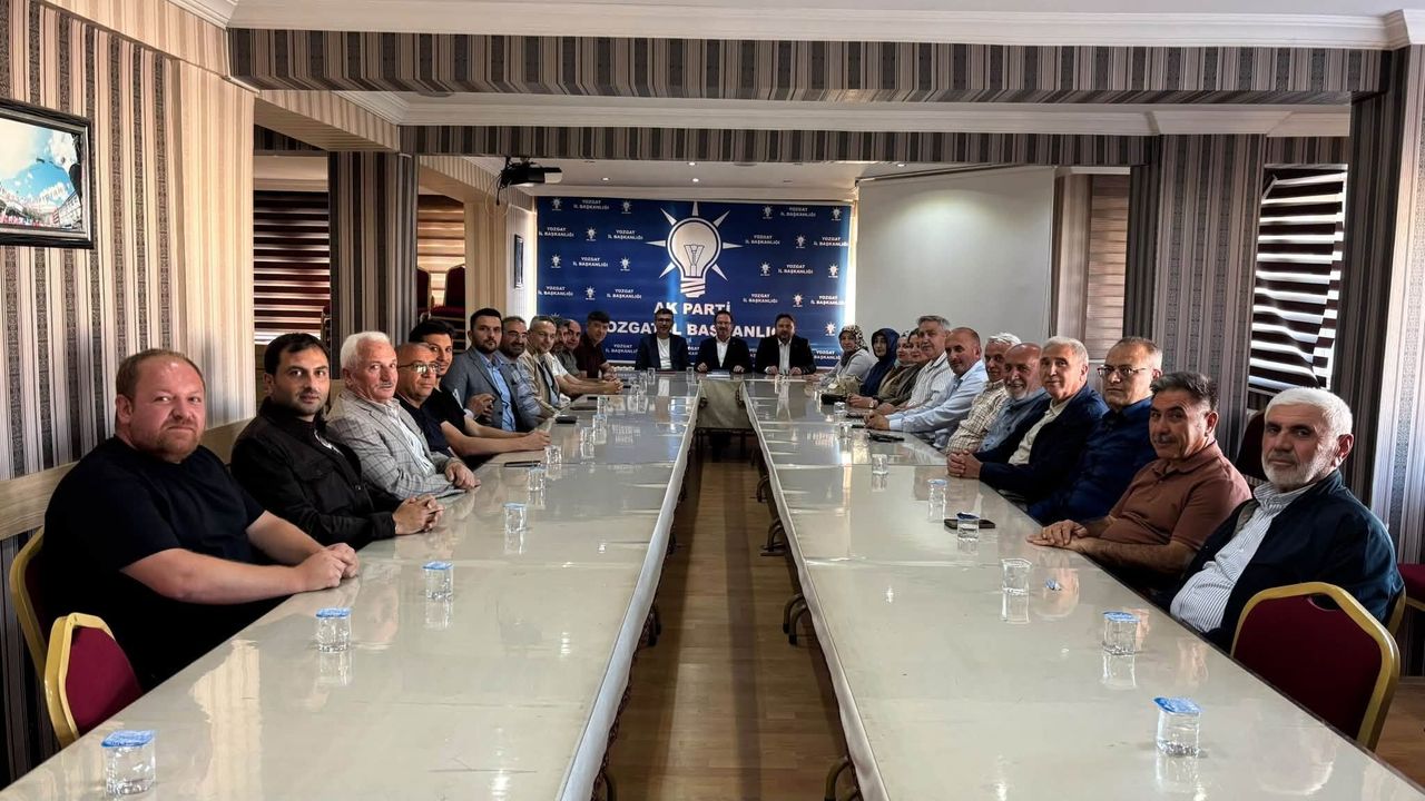 AK Parti Yozgat İl Yönetimi toplandı
