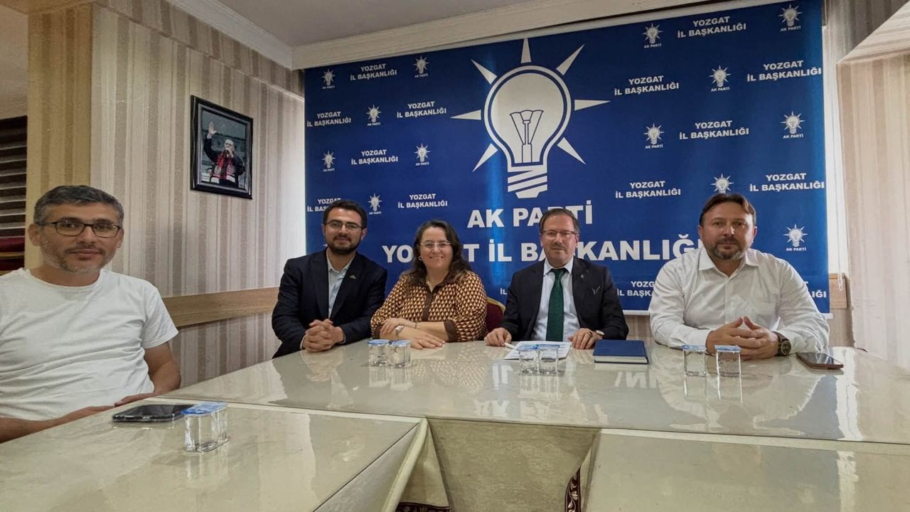 AK Parti Yozgat teşkilatında haftalık yönetim kurulu toplantısı yapıldı
