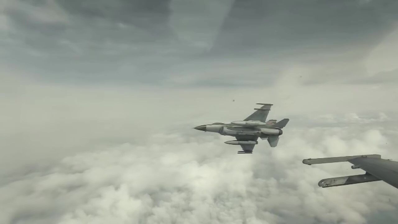 Havalanan F-16’lar Batı Karadeniz semalarında