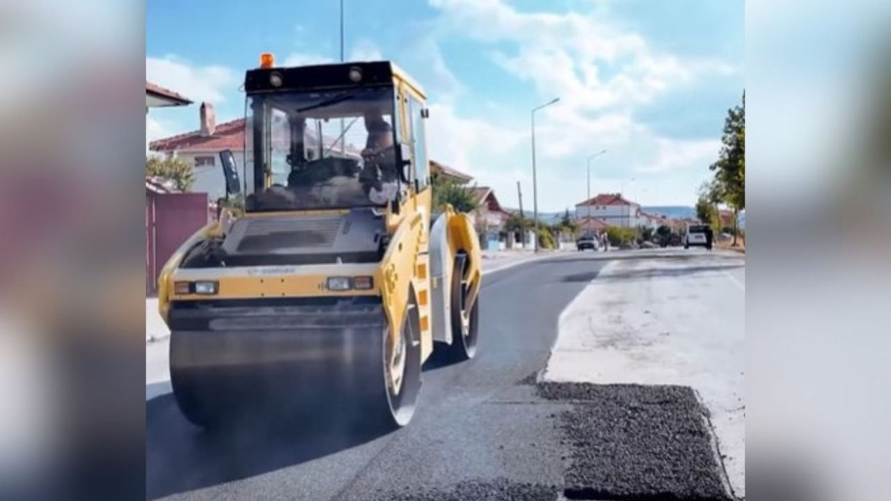 Sorgun’da yol ve çevre düzenleme çalışmaları sürüyor
