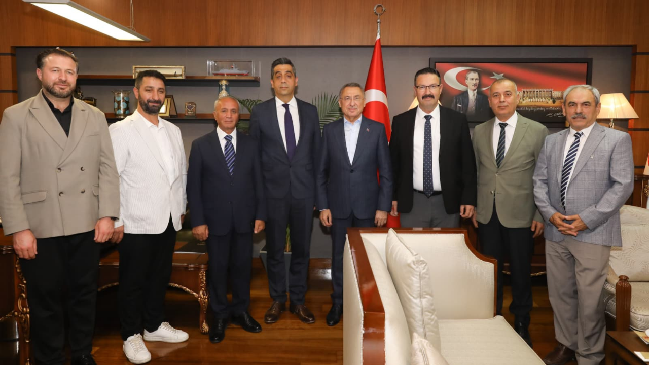 Fuat Oktay, Yozgatlı Dernekler Federasyonu heyetini TBMM’de ağırladı