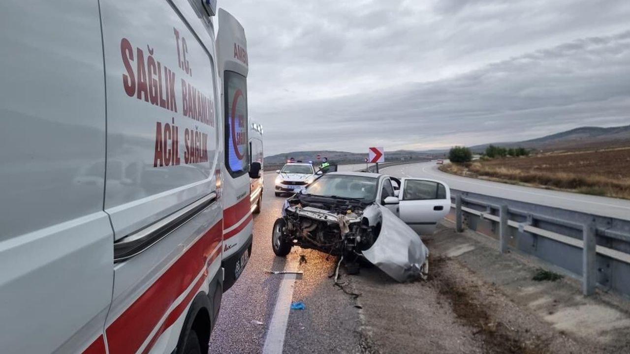 Yozgat-Alaca yolunda kaza: 5 yaralı