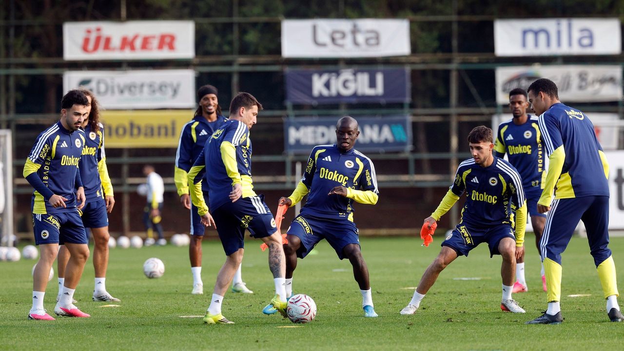 Fenerbahçe, Çaykur Rizespor maçı hazırlıklarını sürdürdü