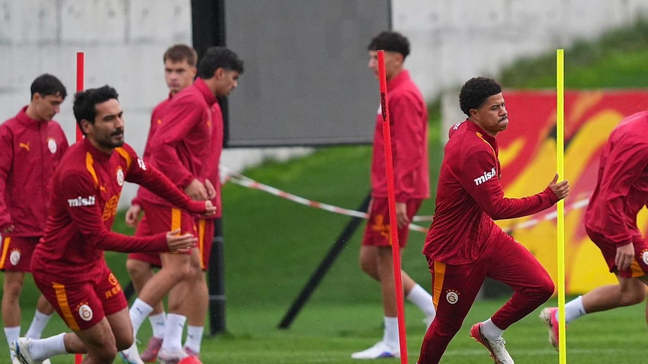 Galatasaray, Kasımpaşa maçı hazırlıklarını sürdürdü