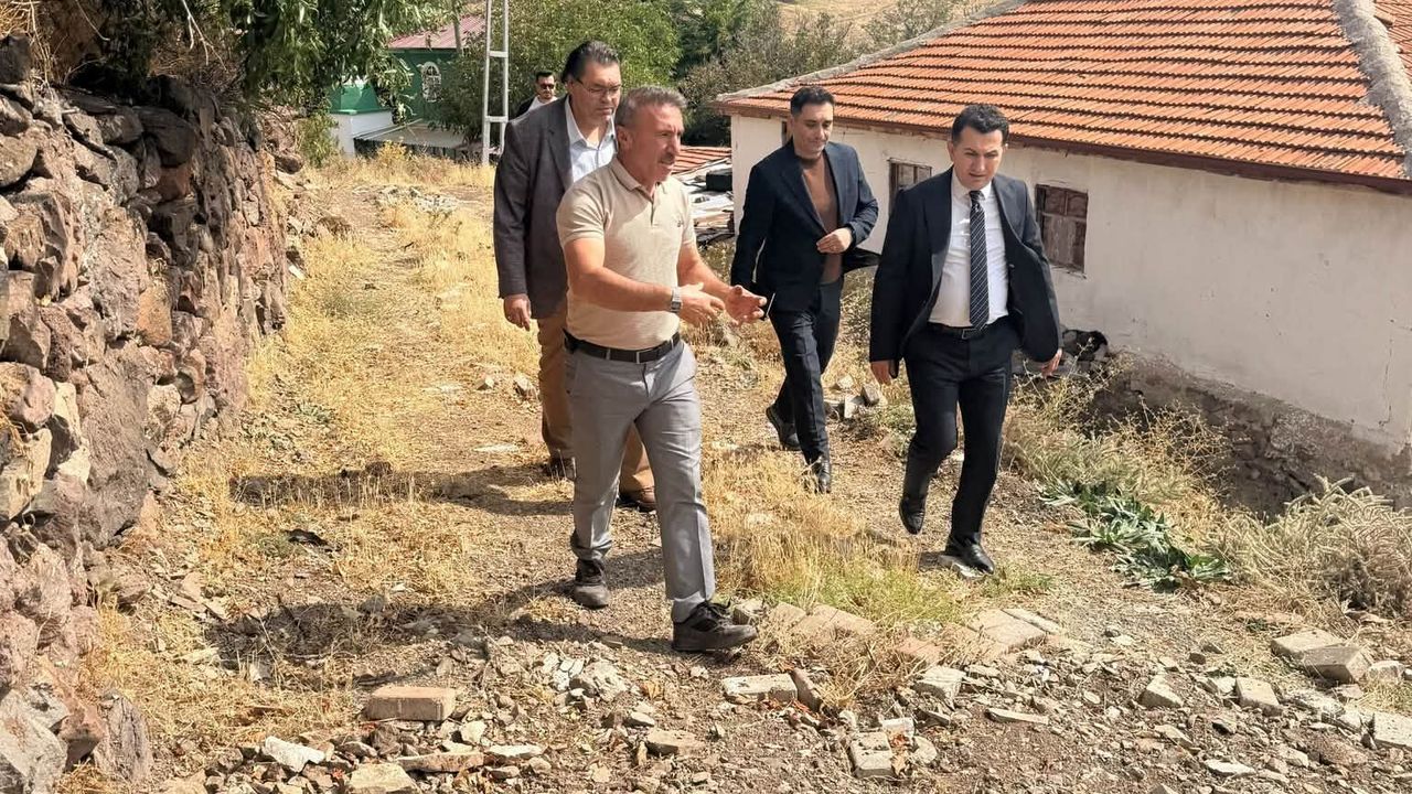 Yozgat’ta Kale köyünde tamamlanan içme suyu deposu incelendi