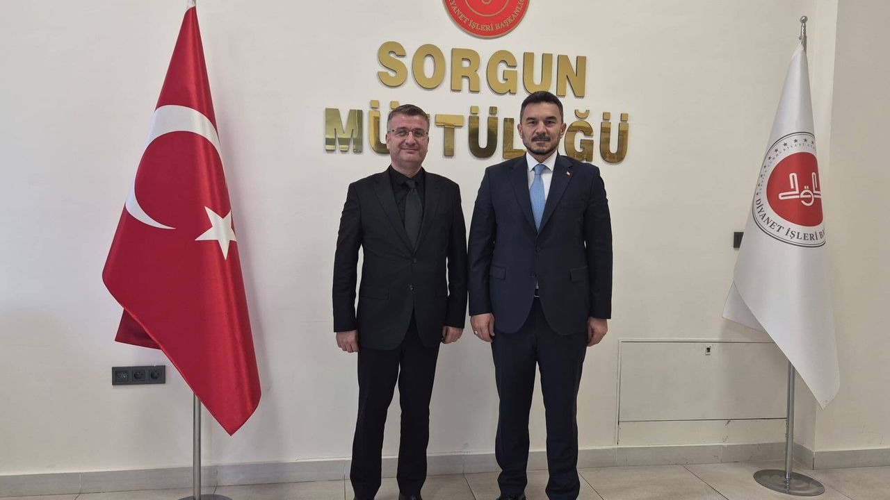 Sivas Vakıflar Bölge Müdür Yardımcısından Sorgun Müftülüğüne ziyaret