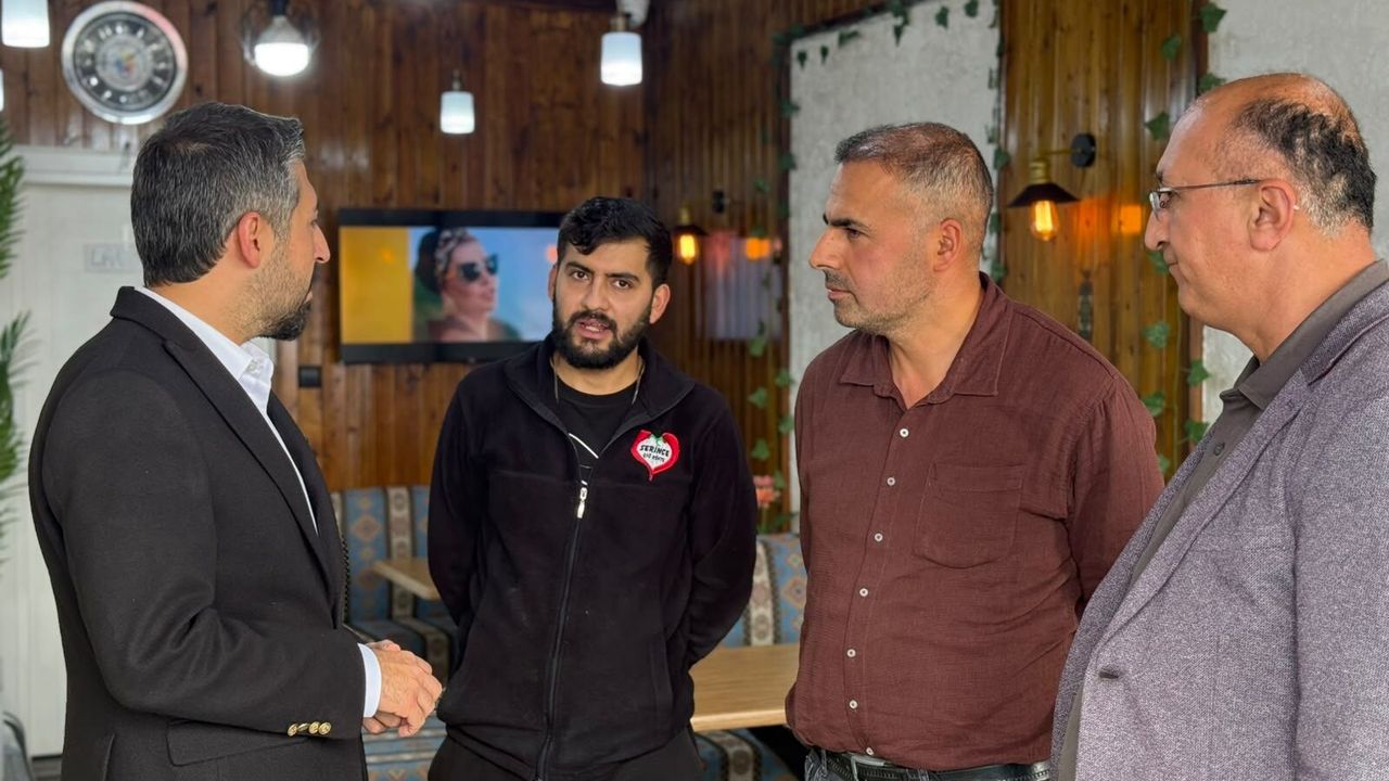 AK Parti Yozgat Merkez İlçe Başkanı Şimşek’ten Bozok Üniversitesi esnafına ziyaret