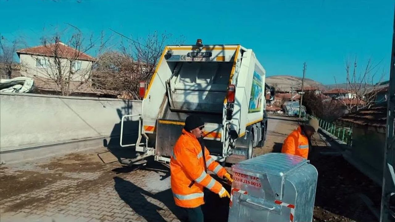 Yozgat'ta atıklar düzenli olarak toplanıyor