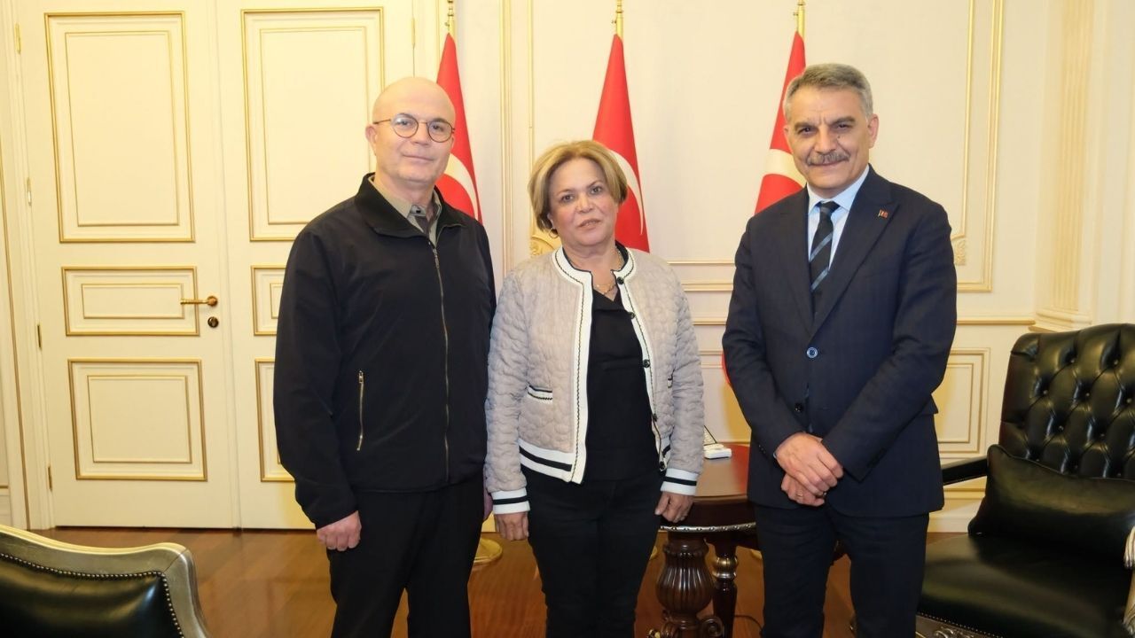 Emekli Tümgeneral Hacı İlbaş’tan Vali Özkan’a ziyaret