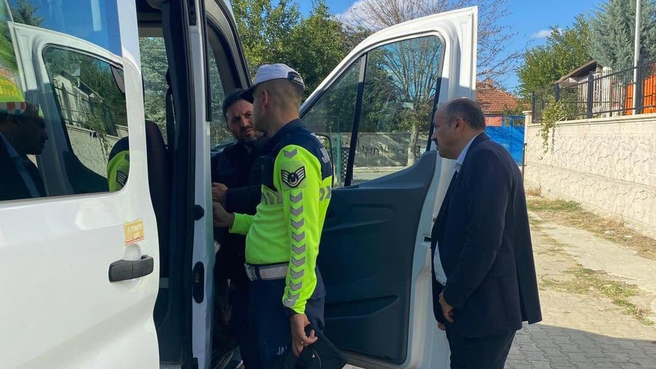 Saraykent’te taşımalı eğitim denetimi gerçekleştirildi