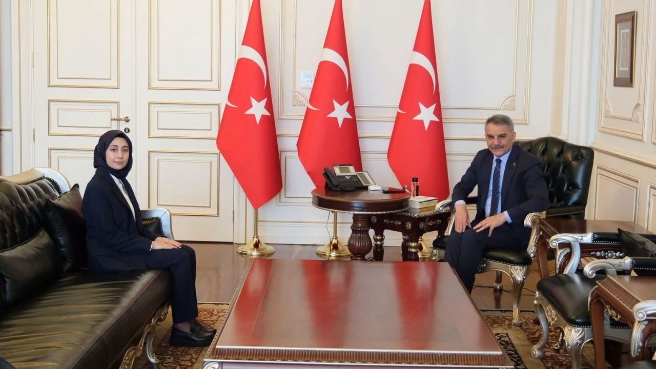 Yozgatlı Kaymakam Adayı Ayşe Mina Turan’dan Vali Özkan’a ziyaret