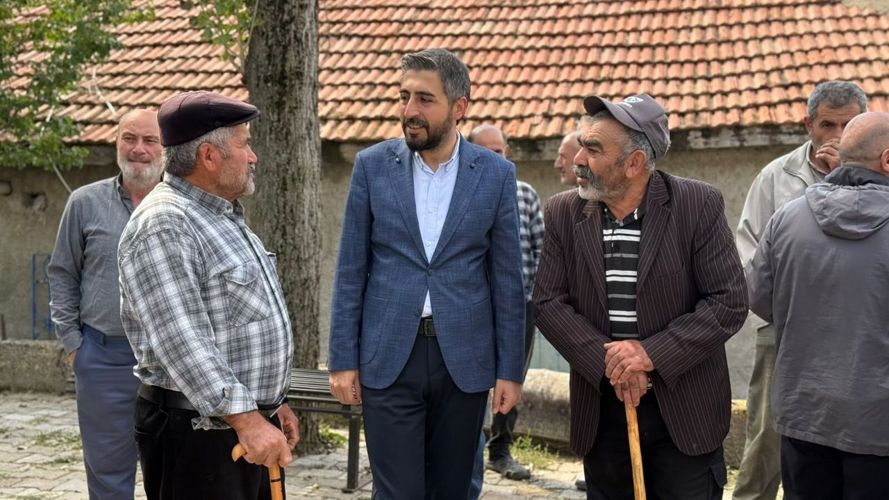 Başkan Şimşek Cihanpaşa köyünde vatandaşlarla buluştu