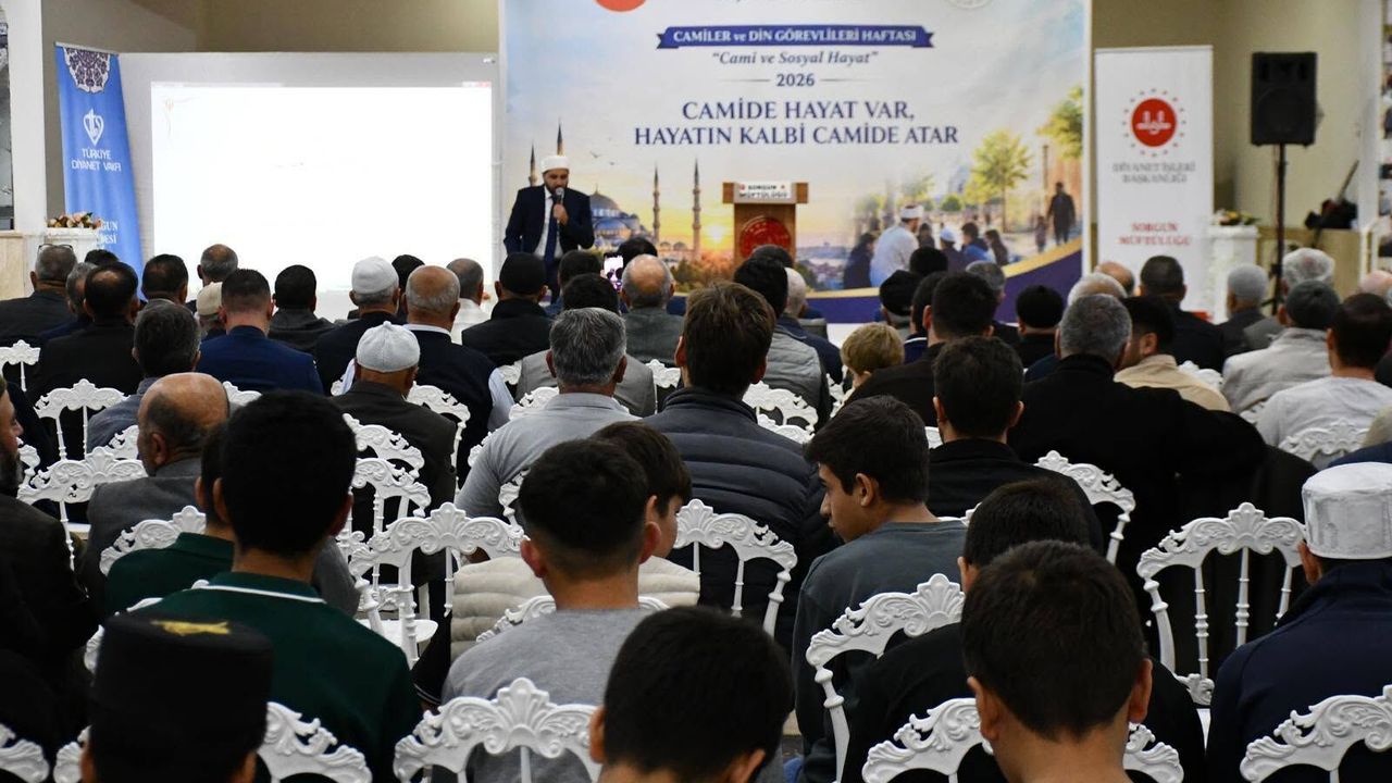 Sorgun’da “Cami ve Sosyal Hayat” konferansı düzenlendi