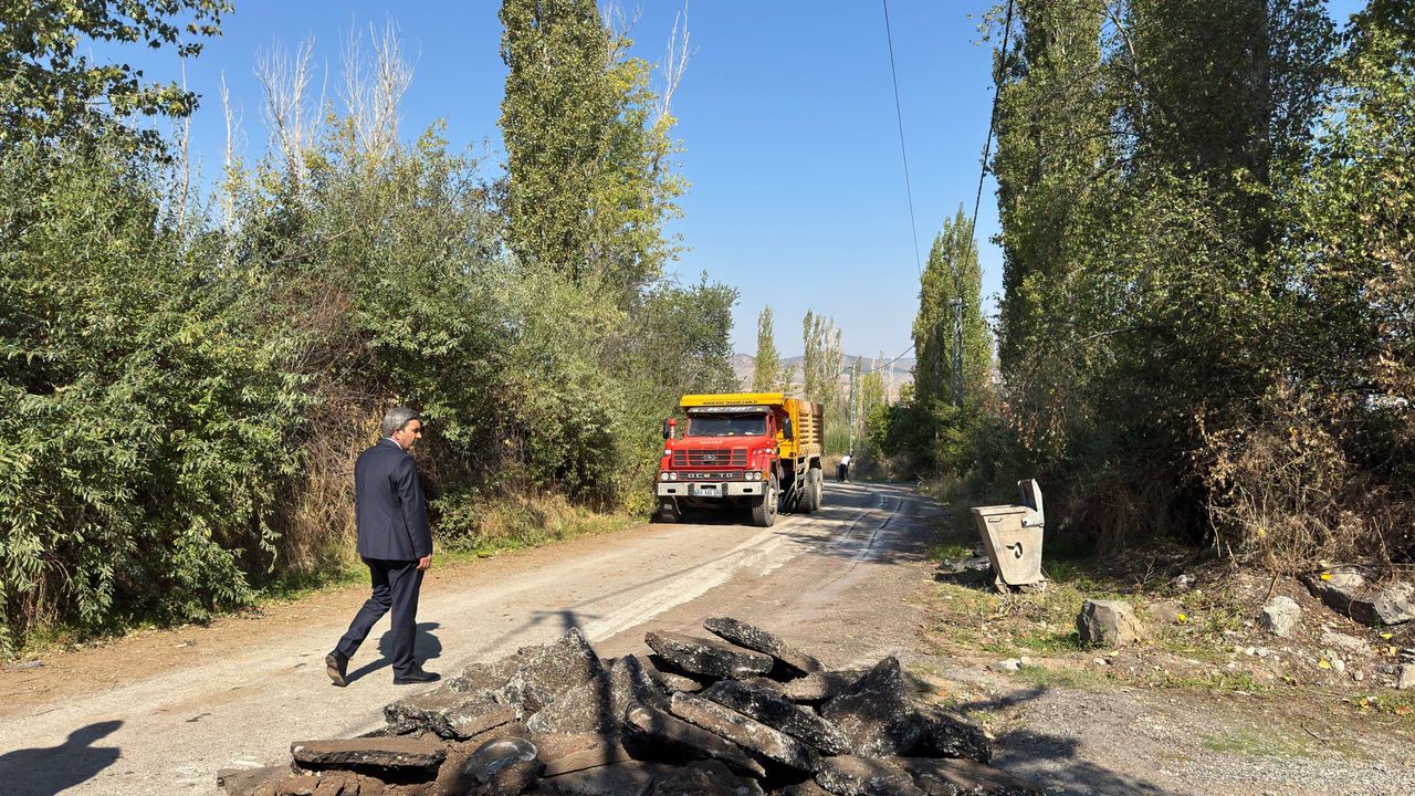 Aydıncık'da doğal gaz yatırımları başladı