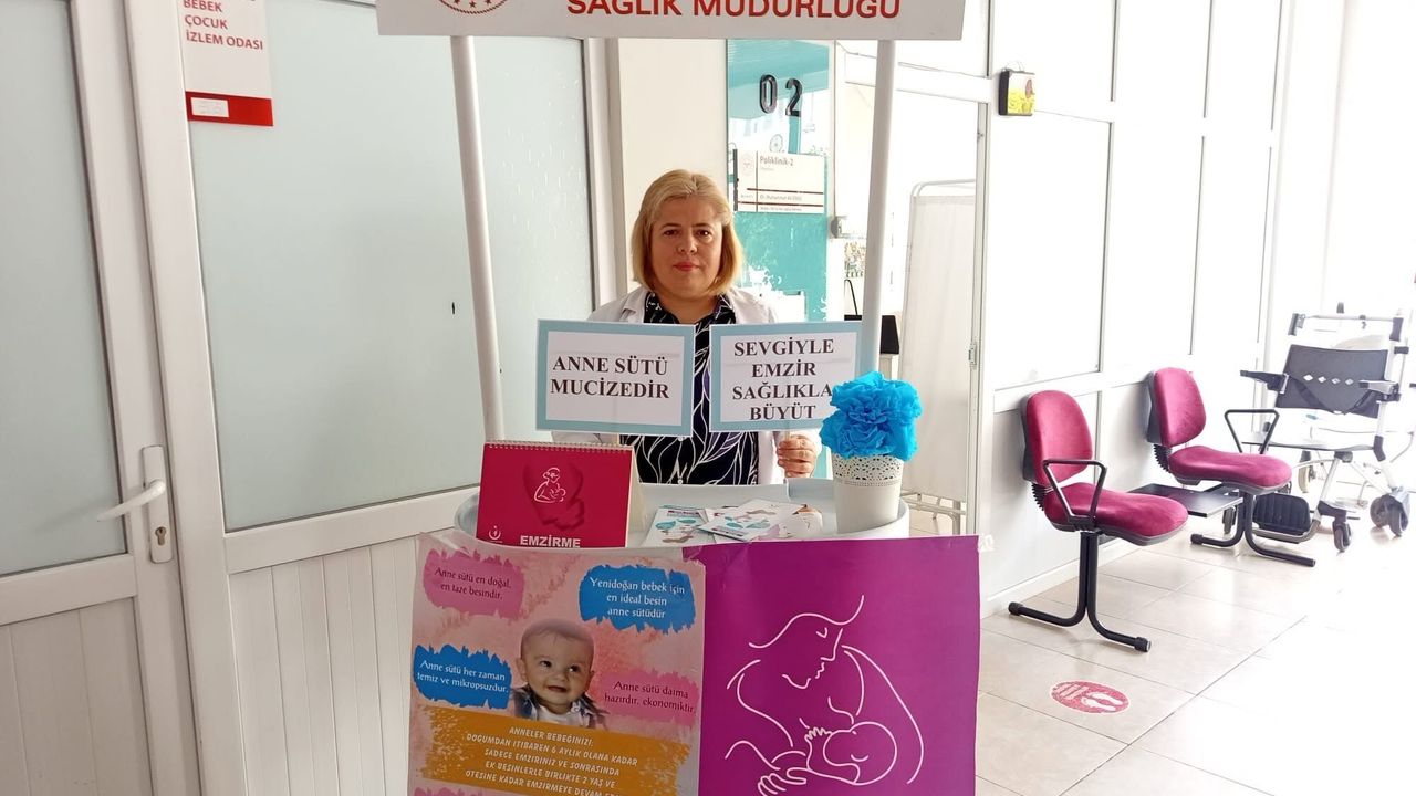 Yerköy'de anne sütünün faydaları anlatıldı