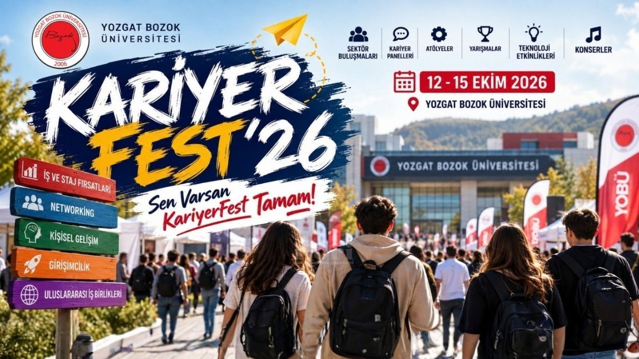 Yozgat’ta KariyerFest’26 heyecanı başlıyor