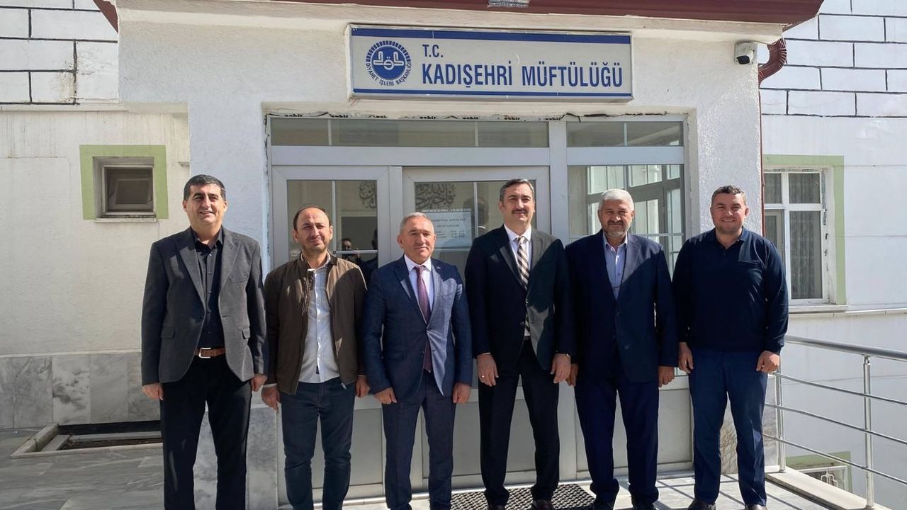 Kadışehri’nde Camiler ve Din Görevlileri Haftası dolayısıyla anlamlı ziyaret