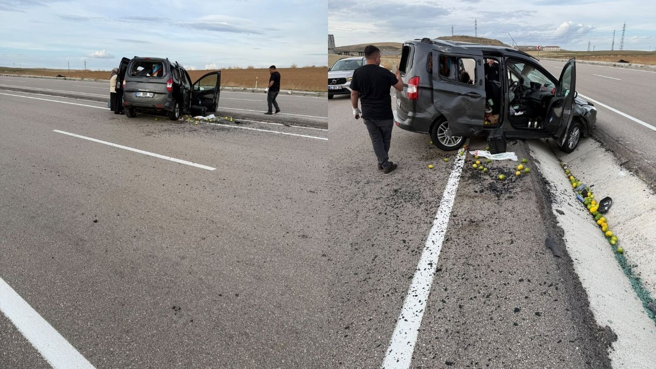 İki ayrı kazada otomobiller takla attı! 5 kişi hastanelik oldu