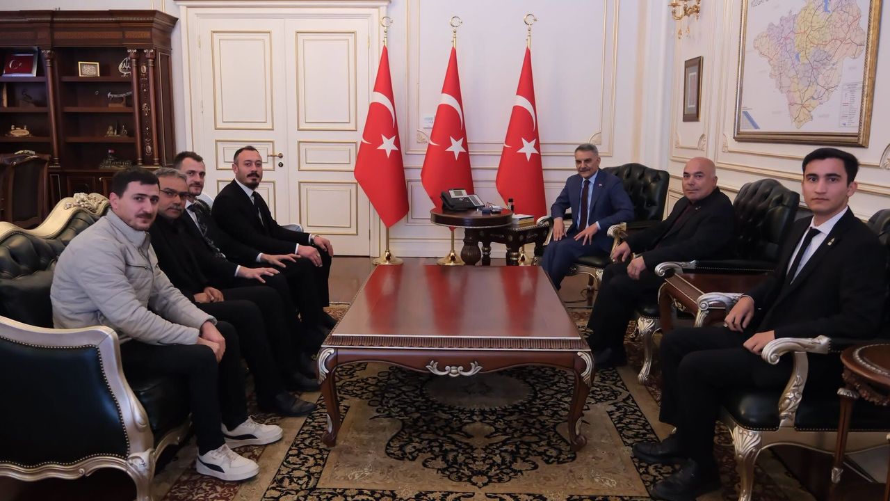 Zafer Partisi Yozgat il yönetiminden Vali Özkan’a ziyaret