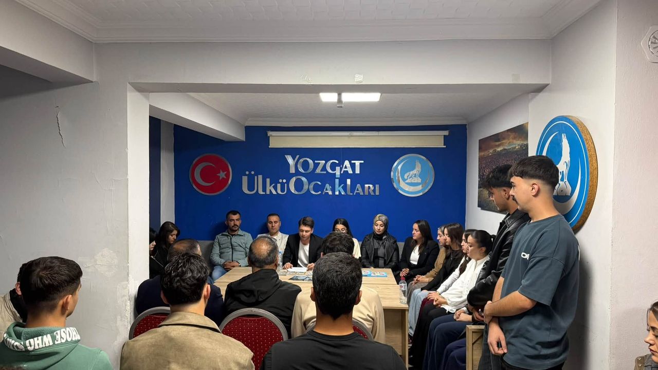 Ülkü Ocakları Yozgat İl Başkanlığı gençlere yönelik seminer
