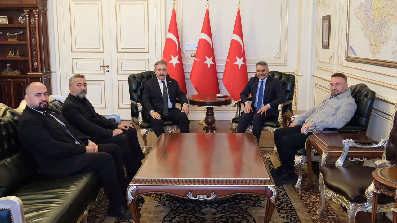 BBP Genel Başkanı Destici’den Yozgat Valisi Özkan’a ziyaret