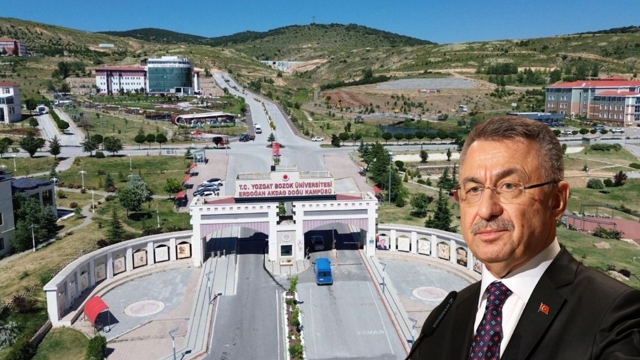 Yozgat Bozok Üniversitesinde Fuat Oktay’ın katılımıyla açılış töreni
