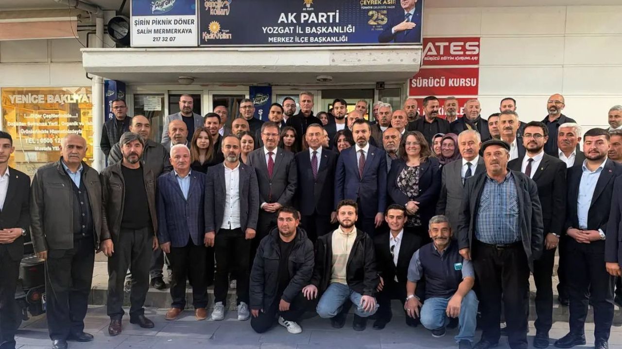 AK Parti teşkilatı Yozgat’ta bir araya geldi