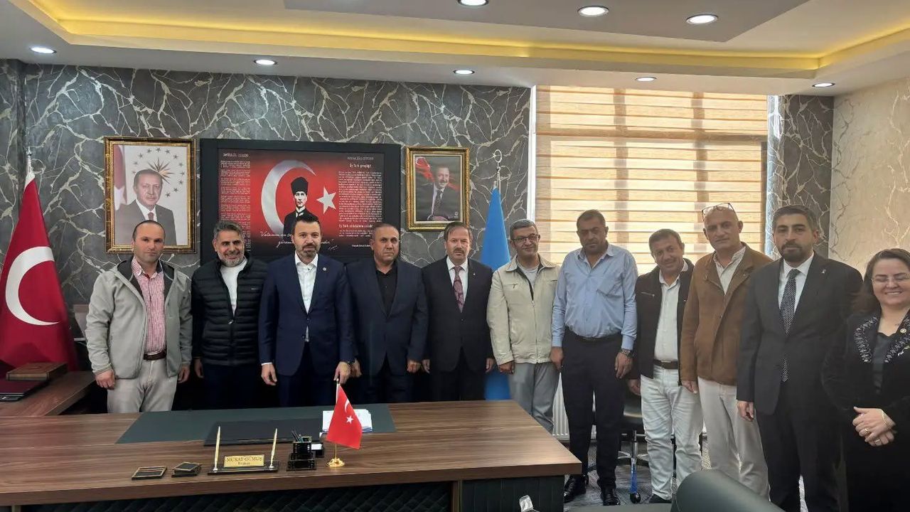 AK Parti Yozgat teşkilatından Şoförler ve Otomobilciler Esnaf Odası’na ziyaret