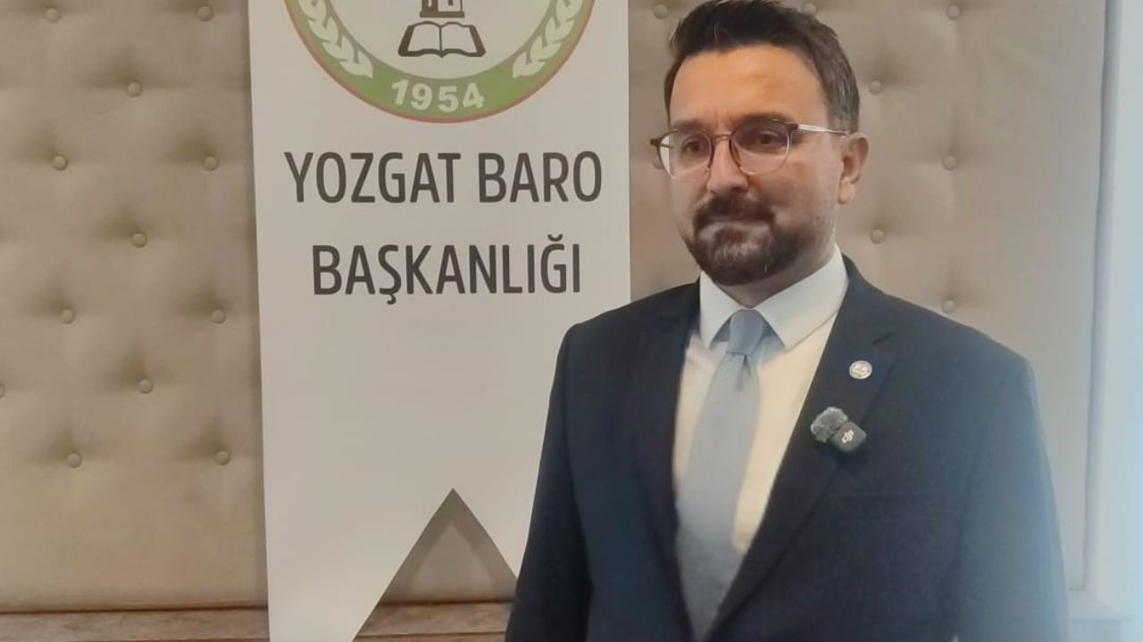 Yozgat Barosunun yeni başkanı Salih Büyüksoy