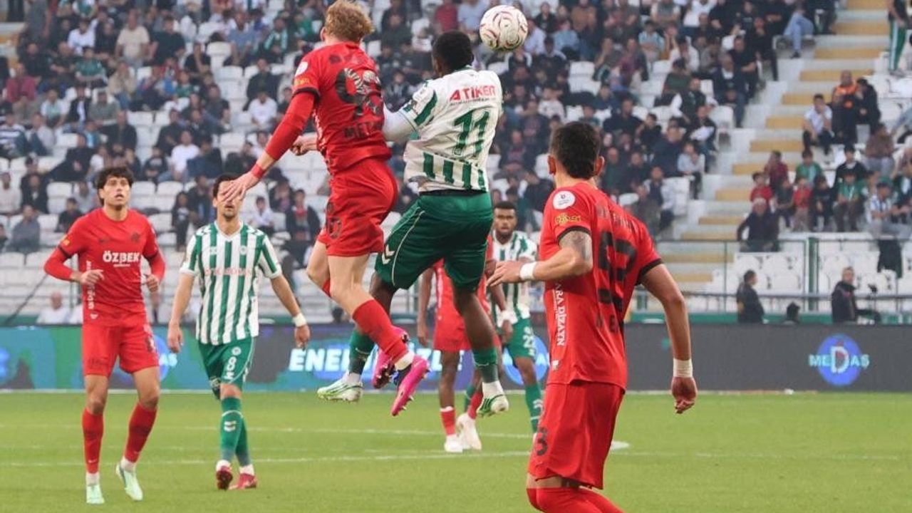Trendyol Süper Lig: Konyaspor: 2 - Gençlerbirliği: 0