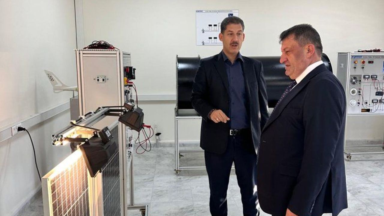 Yozgat'ta KOP Enerji Merkezi'nde yürütülen çalışmalar incelendi
