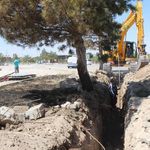 Kızılcakışla köyünde altyapı çalışmaları devam ediyor