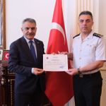 Tuğgeneralliğe atanan Cezmi Yalınkılıç’tan Vali Özkan’a veda ziyareti