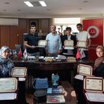 Sarıkaya’da hafızlık sınavında başarılı olan öğrencilere belge