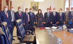 Başkanlar Ankara’da buluştu