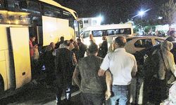 Yolcular Kayseri’den gönderildi